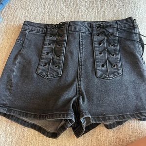 Black shorts